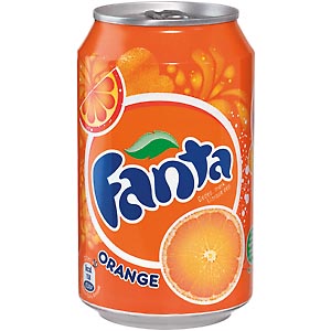 schaamte Vies slikken Fanta Orange 24×33 CL Blik (Deens) – De Stage BV